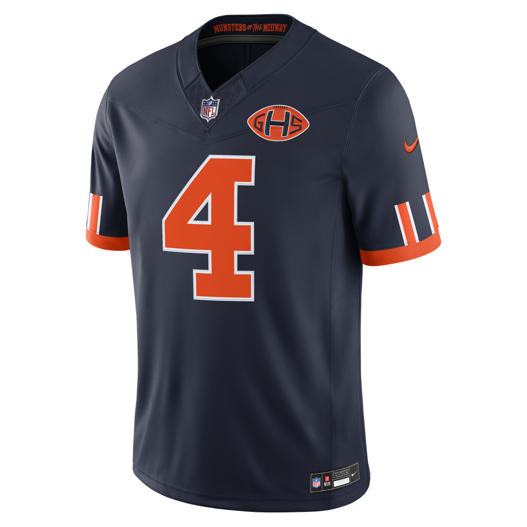 Chicago Bears D'Andre Swift Navy 2026 Rivalries Collection Game Jersey | NFL Football Jersey