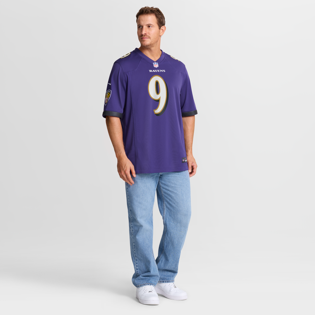 Baltimore Ravens Steve McNair Purple Game Retired Player Jersey | NFL Football Jersey