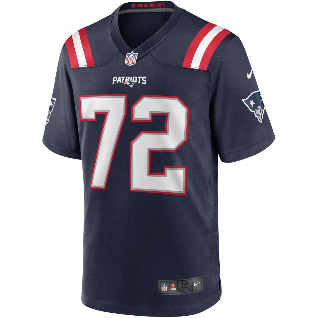 New England Patriots Matt Light Navy Game Retired Player Jersey | NFL Football Jersey