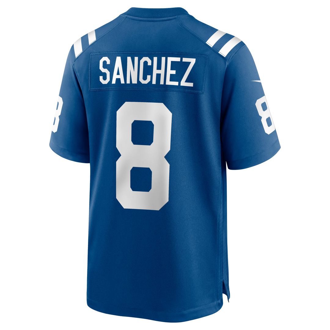 Indianapolis Colts Rigoberto Sanchez Royal Game Jersey | NFL Football Jersey