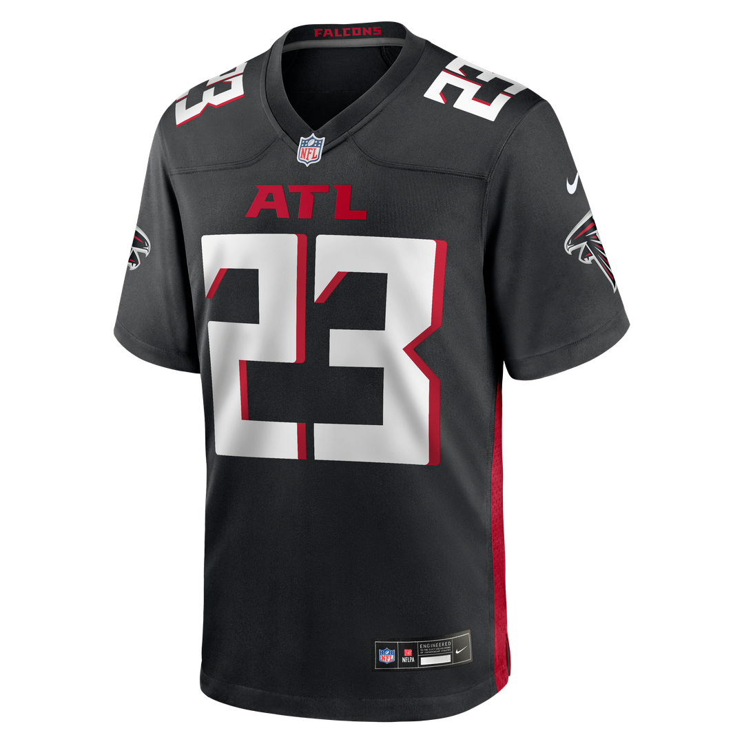 Atlanta Falcons DeMarcco Hellams Black Team Game Jersey | NFL Football Jersey
