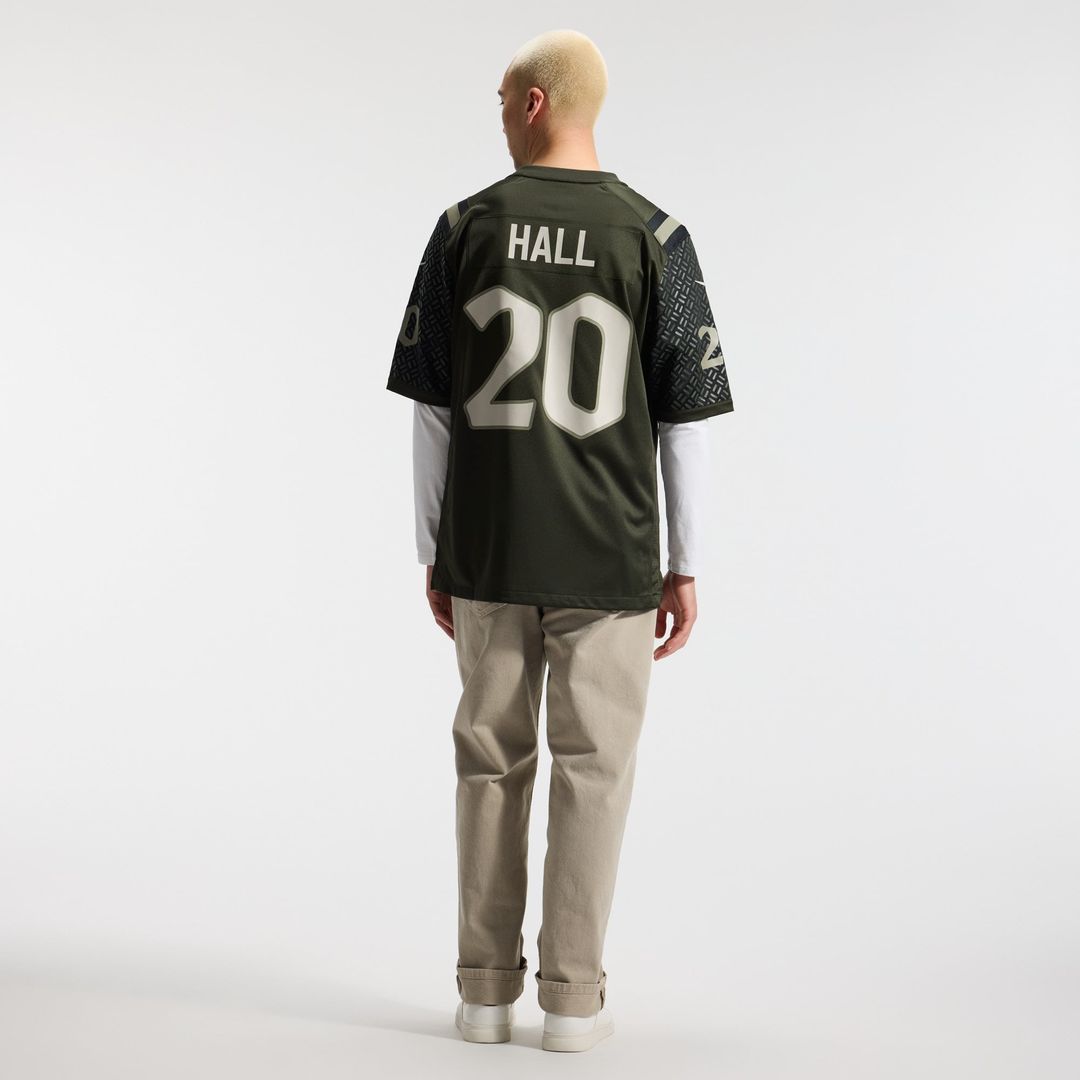 New York Jets Breece Hall Green Rivalries Collection Game Jersey | NFL Football Jersey
