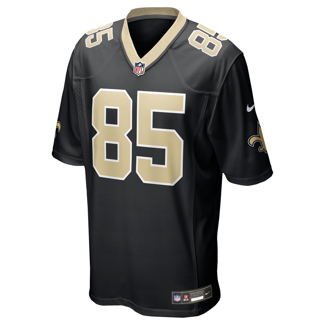 New Orleans Saints Mason Pline Black Team Game Jersey | NFL Football Jersey