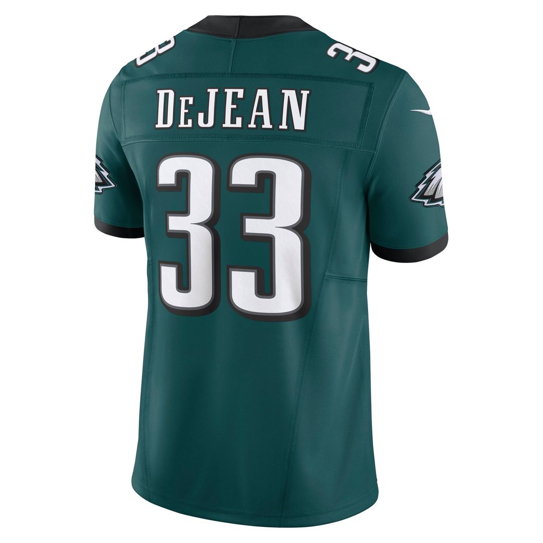 Philadelphia Eagles Cooper DeJean Midnight Green Team Vapor F.U.S.E. Limited Jersey | NFL Football Jersey