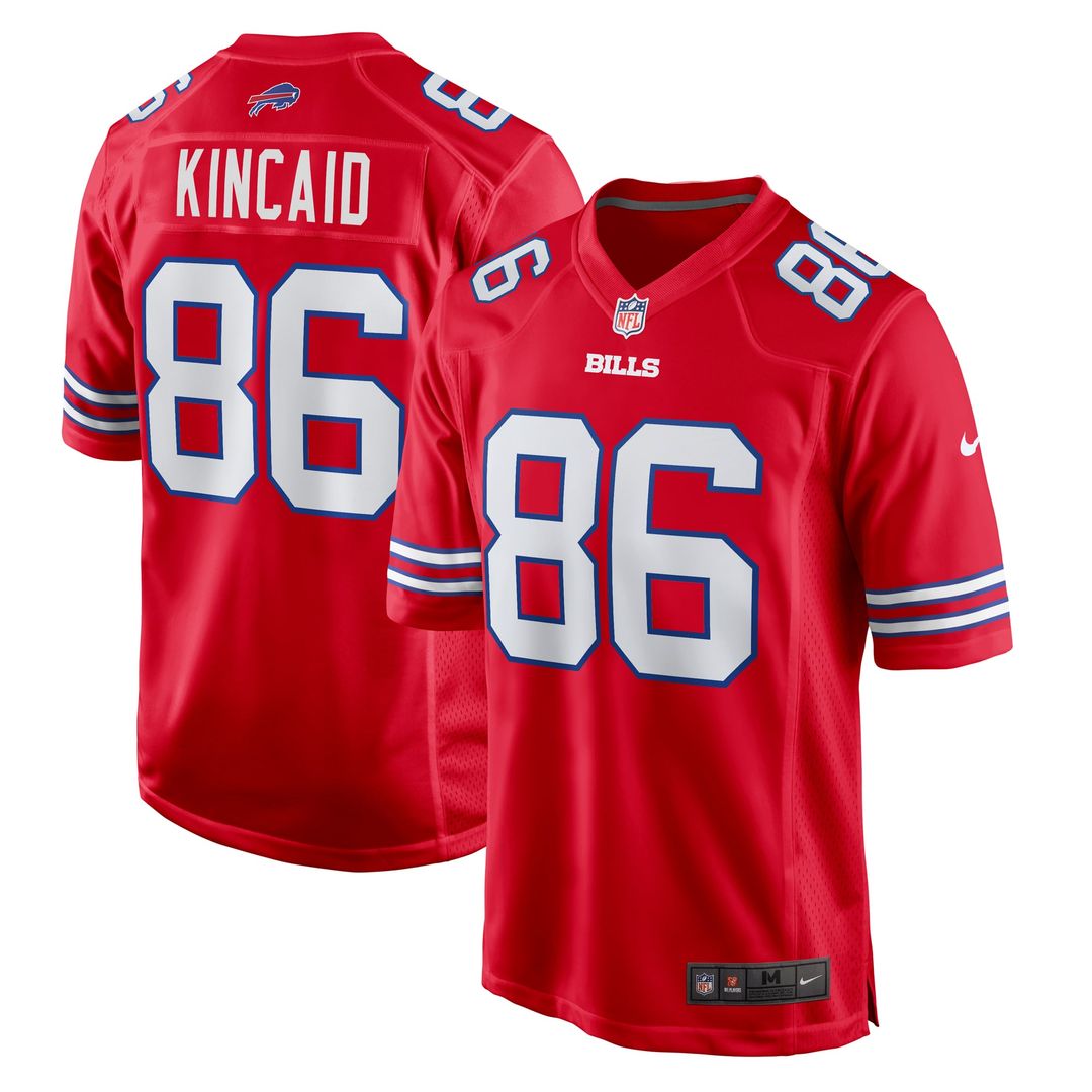 Buffalo Bills Dalton Kincaid White Game Jersey | NFL Football Jersey