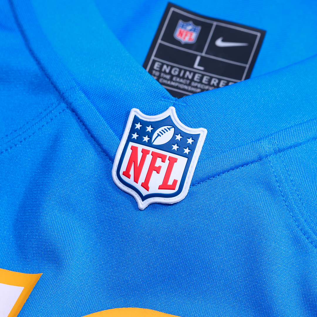 Los Angeles Chargers Will Dissly Powder Blue Team Game Jersey | NFL Football Jersey