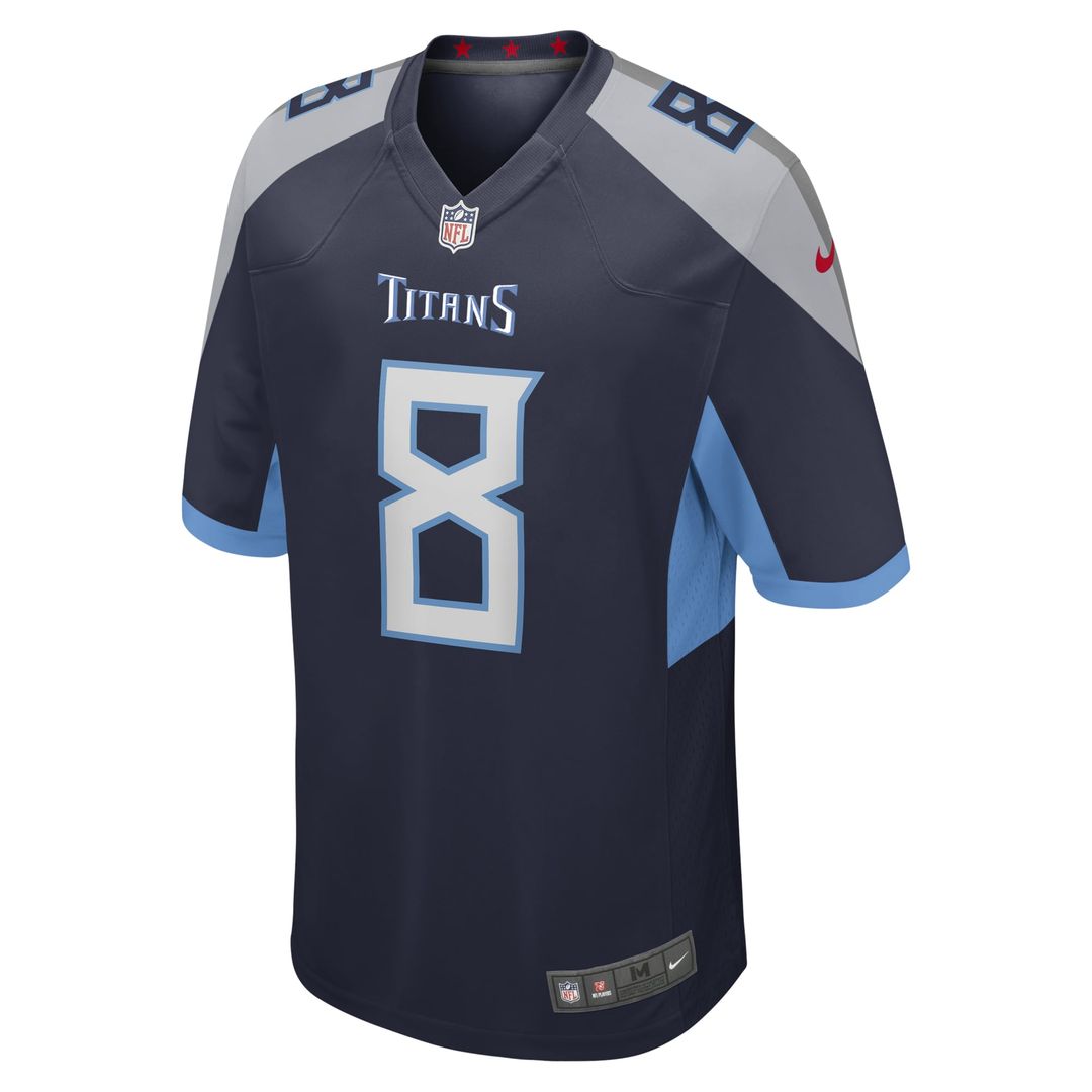 Tennessee Titans Will Levis Navy Game Jersey | NFL Football Jersey