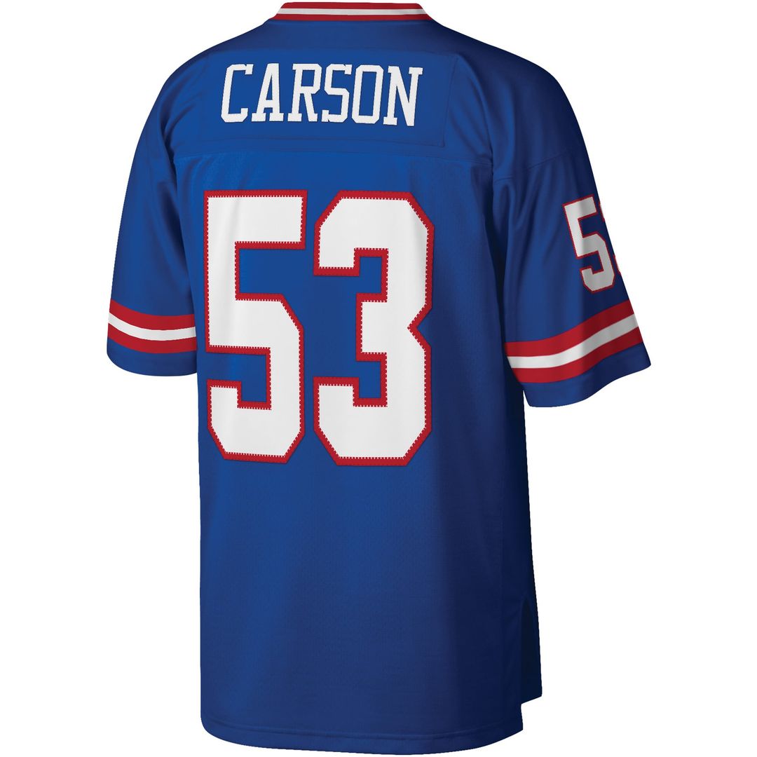 New York Giants Harry Carson Royal Legacy Replica Jersey | NFL Football Jersey