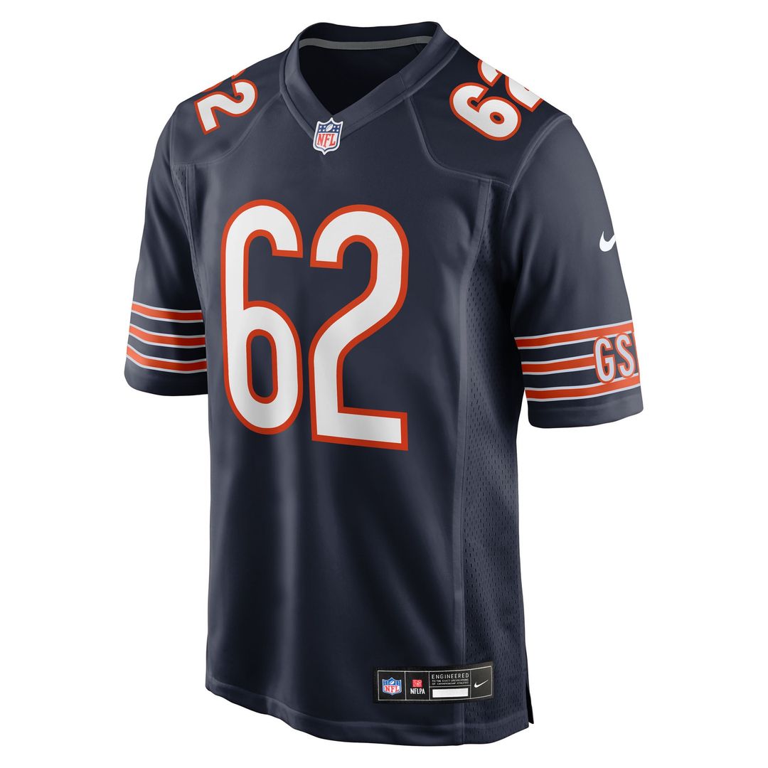 Chicago Bears Joe Thuney Navy Team Game Jersey | NFL Football Jersey