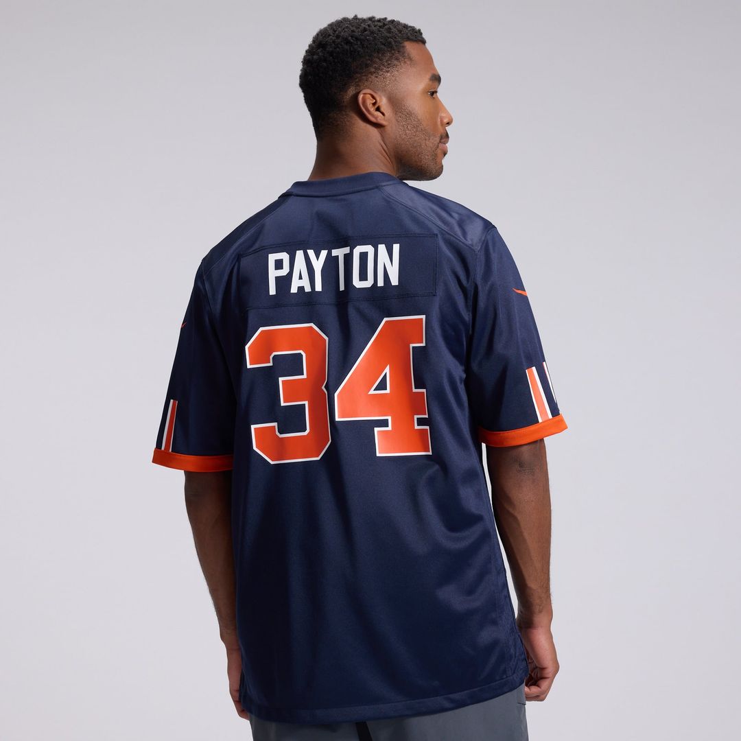 Chicago Bears Walter Payton Navy 2026 Rivalries Collection Game Jersey | NFL Football Jersey