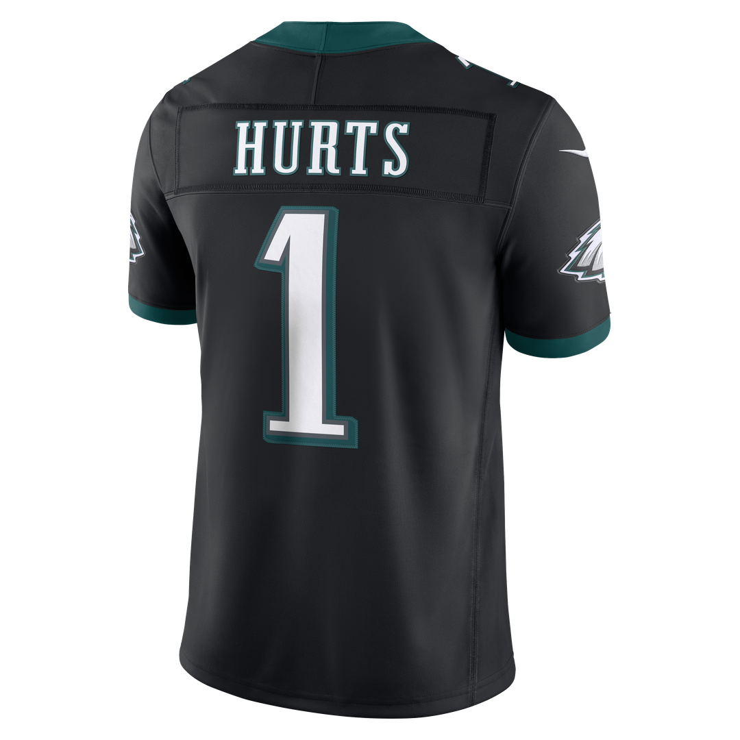 Philadelphia Eagles Jalen Hurts Black Alternate Vapor F.U.S.E. Stitched Limited Jersey | NFL Football Jersey