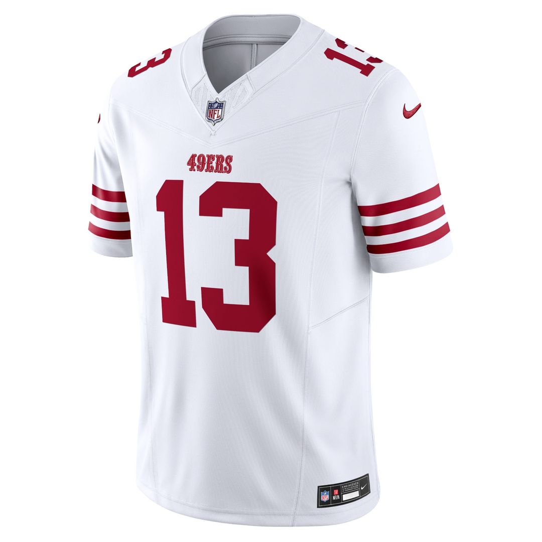 San Francisco 49ers Brock Purdy White Vapor F.U.S.E. Limited Jersey | NFL Football Jersey