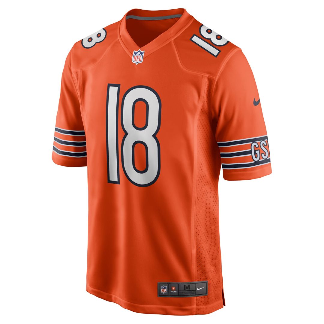 Chicago Bears Caleb Williams White First Round Pick Player Game Jersey | NFL Football Jersey