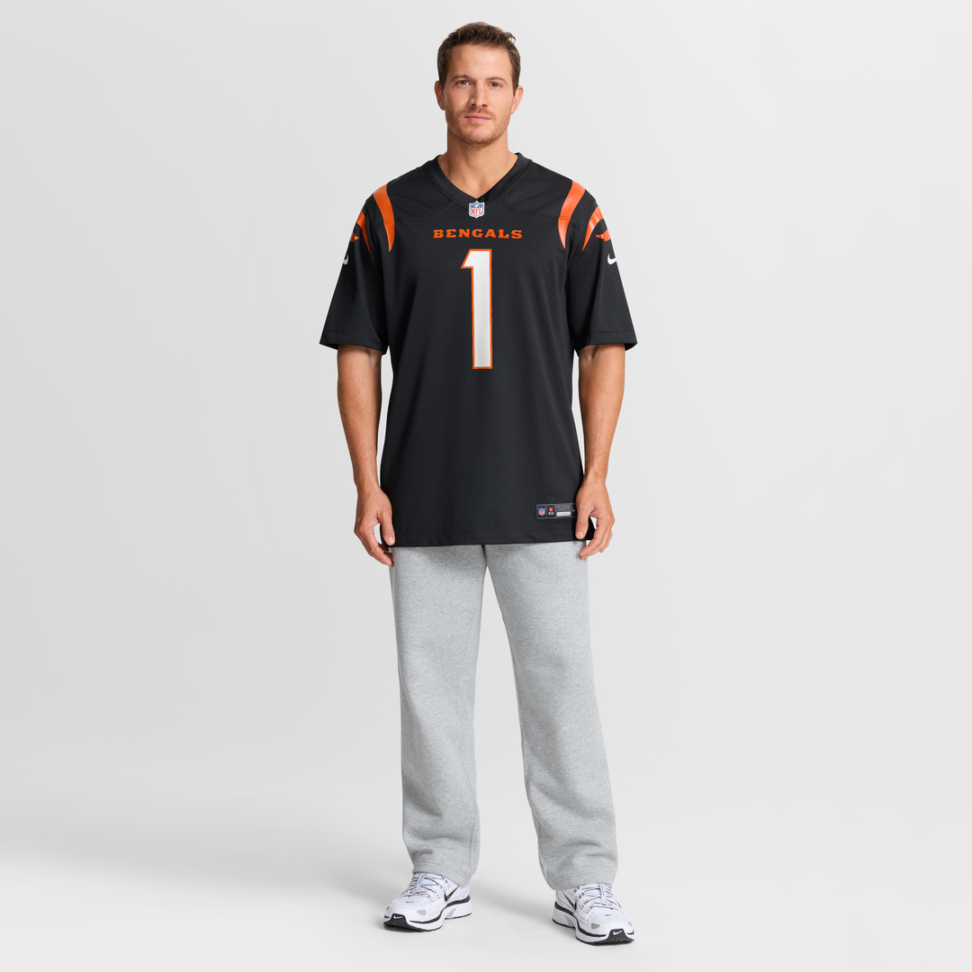 Cincinnati Bengals Ja'Marr Chase Orange Alternate Game Jersey | NFL Football Jersey