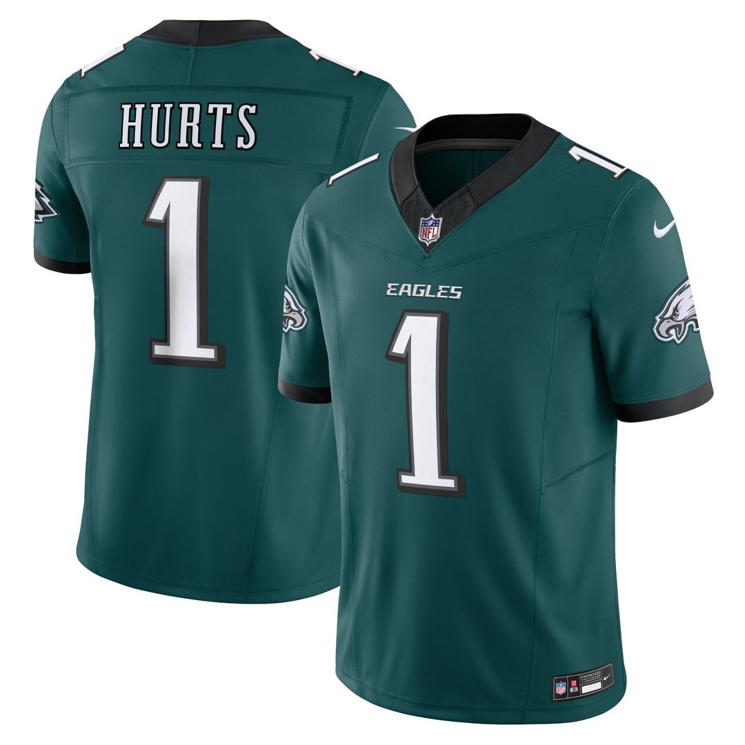 Philadelphia Eagles Jalen Hurts White Vapor F.U.S.E. Limited Jersey | NFL Football Jersey