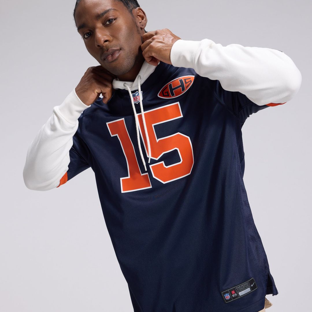 Chicago Bears Rome Odunze Navy 2026 Rivalries Collection Game Jersey | NFL Football Jersey