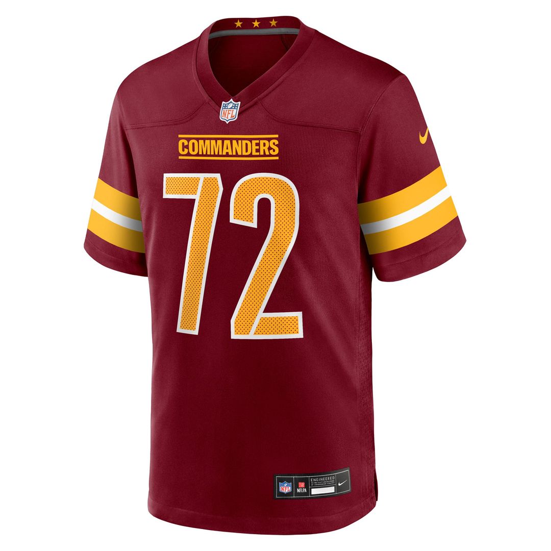 Washington Commanders Josh Conerly Jr. Burgundy Team Game Jersey | NFL Football Jersey