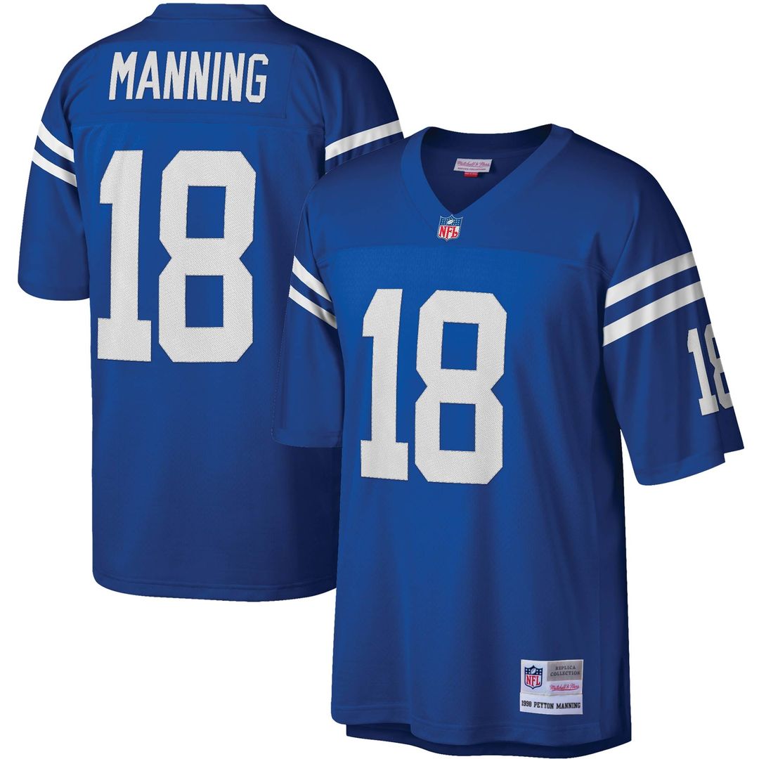 Indianapolis Colts Peyton Manning White Legacy Replica Jersey | NFL Football Jersey