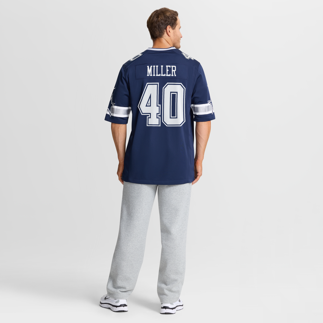 Dallas Cowboys Von Miller Navy Game Jersey | NFL Football Jersey