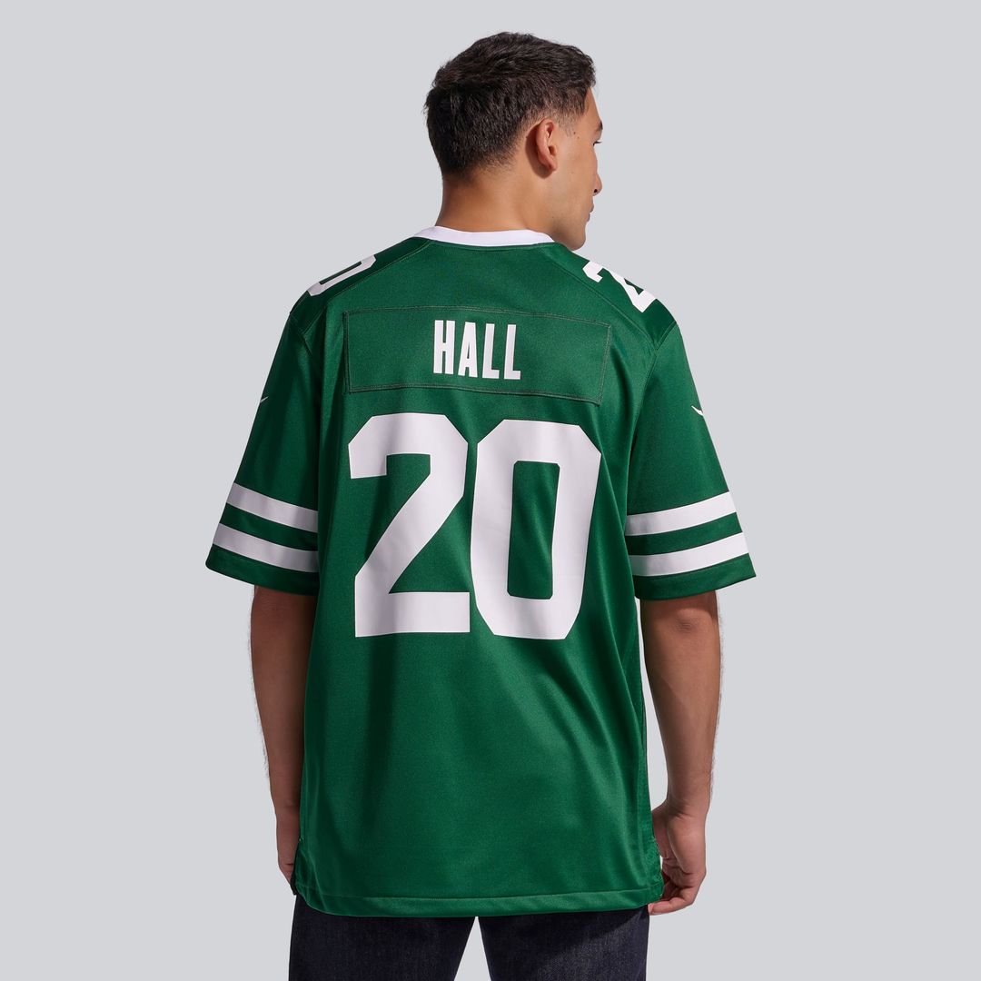 New York Jets Breece Hall Legacy Black Alternate Game Jersey | NFL Football Jersey