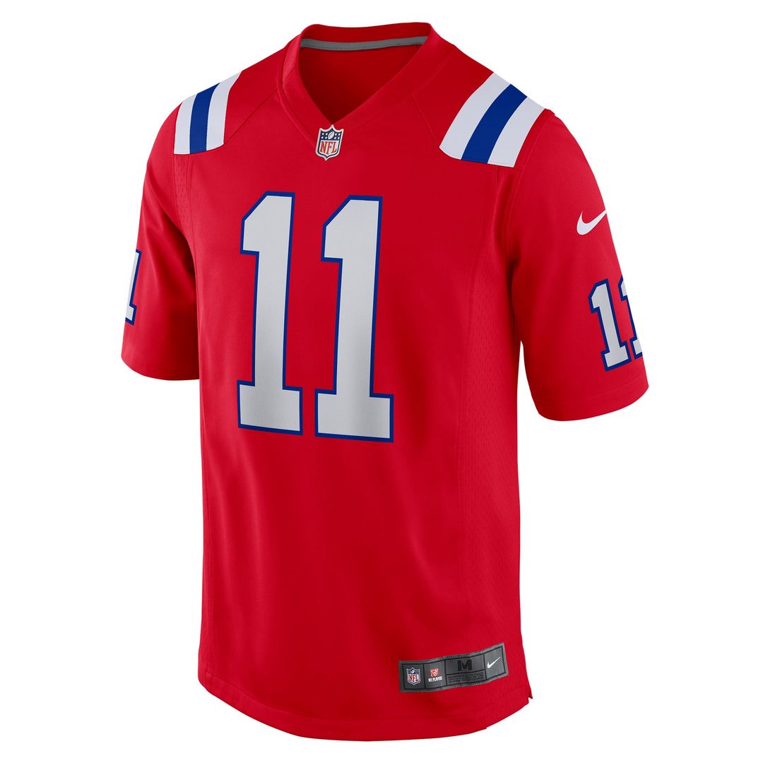 New England Patriots Drew Bledsoe Navy Game Retired Player Jersey | NFL Football Jersey