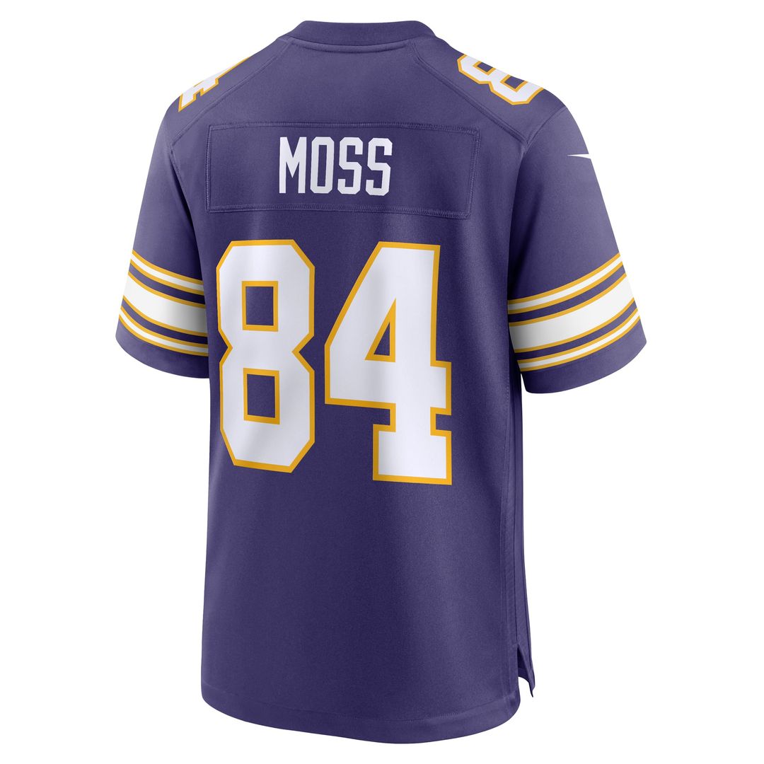 Minnesota Vikings Randy Moss White Alternate Retired Player Game Jersey | NFL Football Jersey