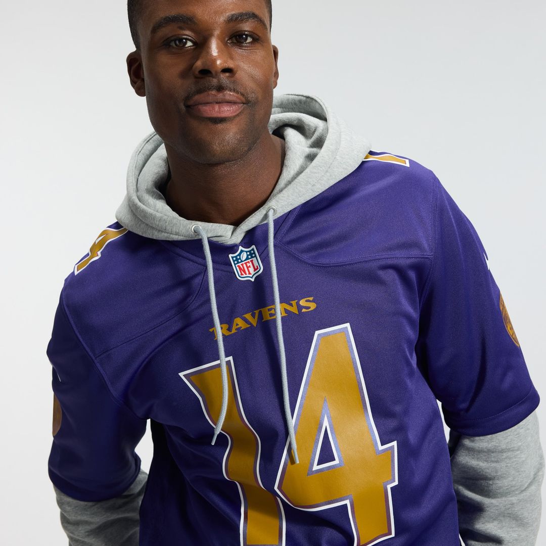 Baltimore Ravens Kyle Hamilton Purple Alternate Game Jersey | NFL Football Jersey