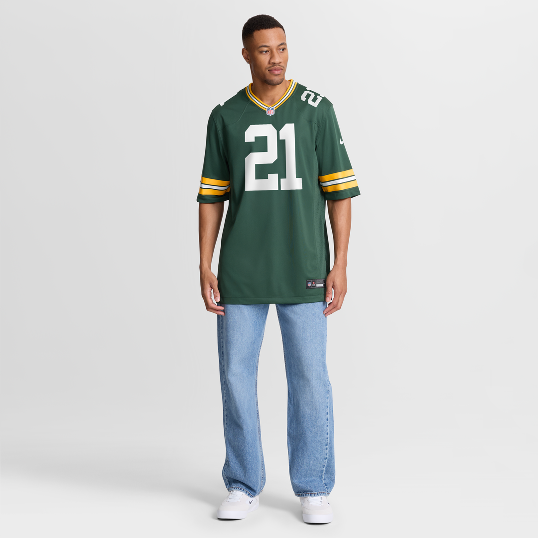 Green Bay Packers Benjamin St-Juste Green Team Game Jersey | NFL Football Jersey
