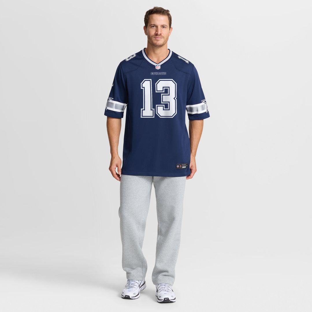 Dallas Cowboys Caleb Downs Navy Team Game Jersey | NFL Football Jersey