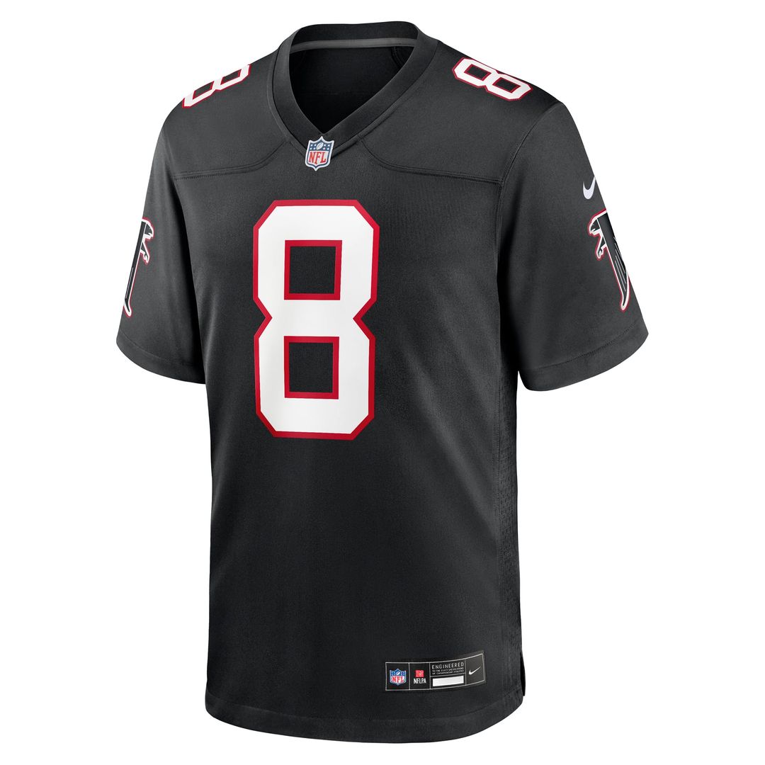 Atlanta Falcons Kyle Pitts Sr. Black Alternate Game Jersey | NFL Football Jersey