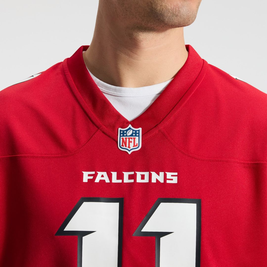 Atlanta Falcons Jalon Walker Red Game Jersey | NFL Football Jersey
