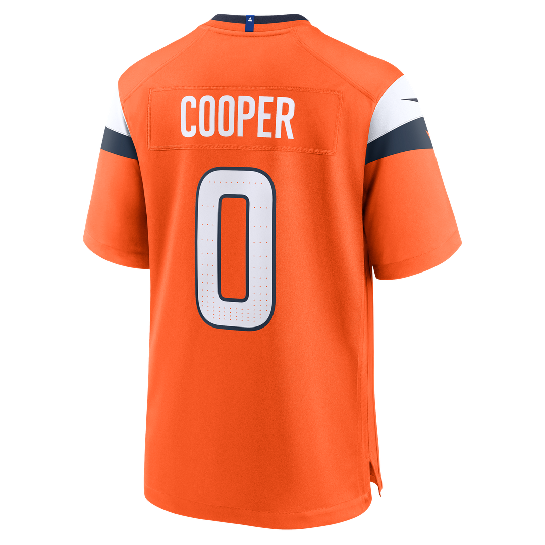 Denver Broncos Jonathon Cooper Orange Team Game Jersey | NFL Football Jersey