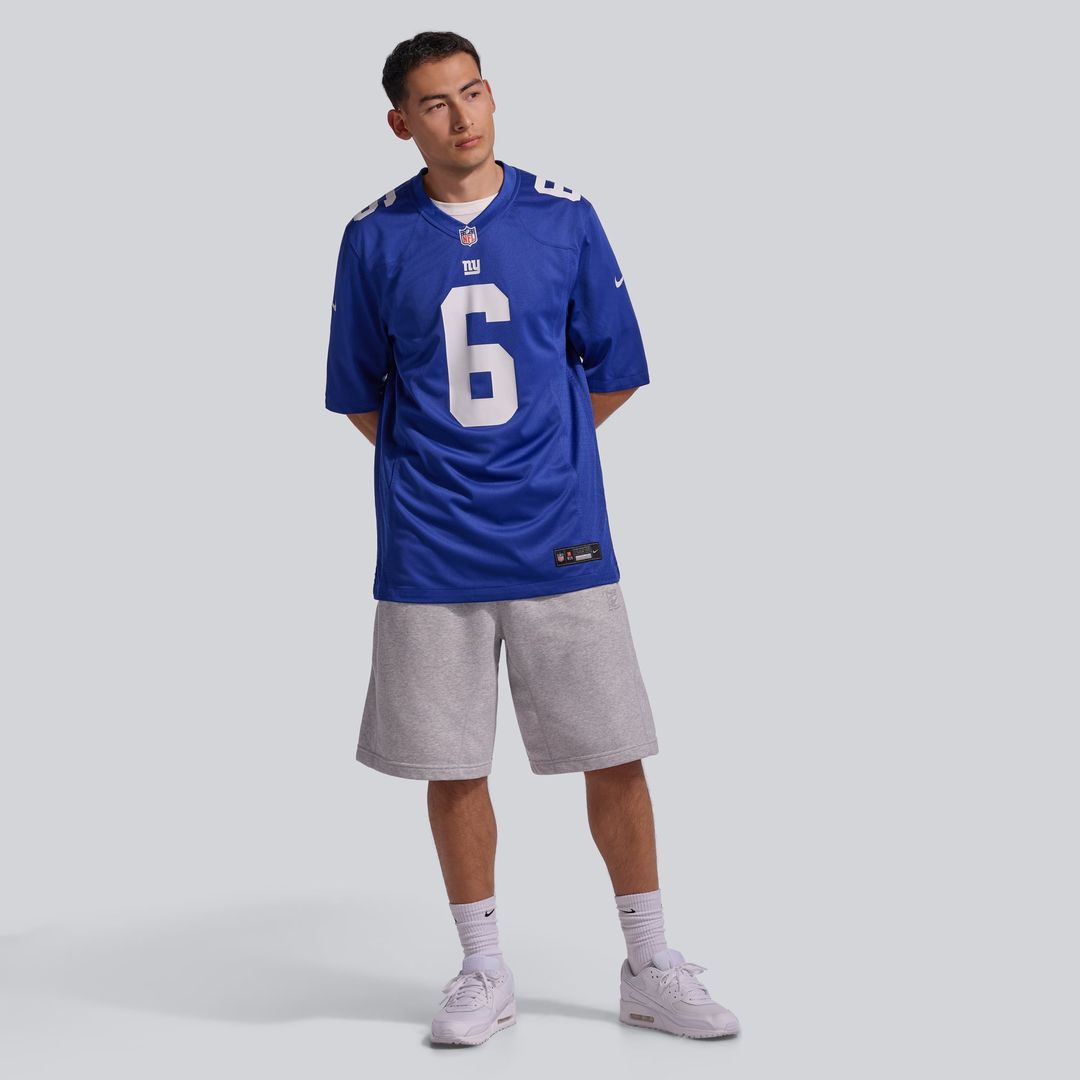 New York Giants Jaxson Dart Red Alternate Century Red Game Jersey | NFL Football Jersey