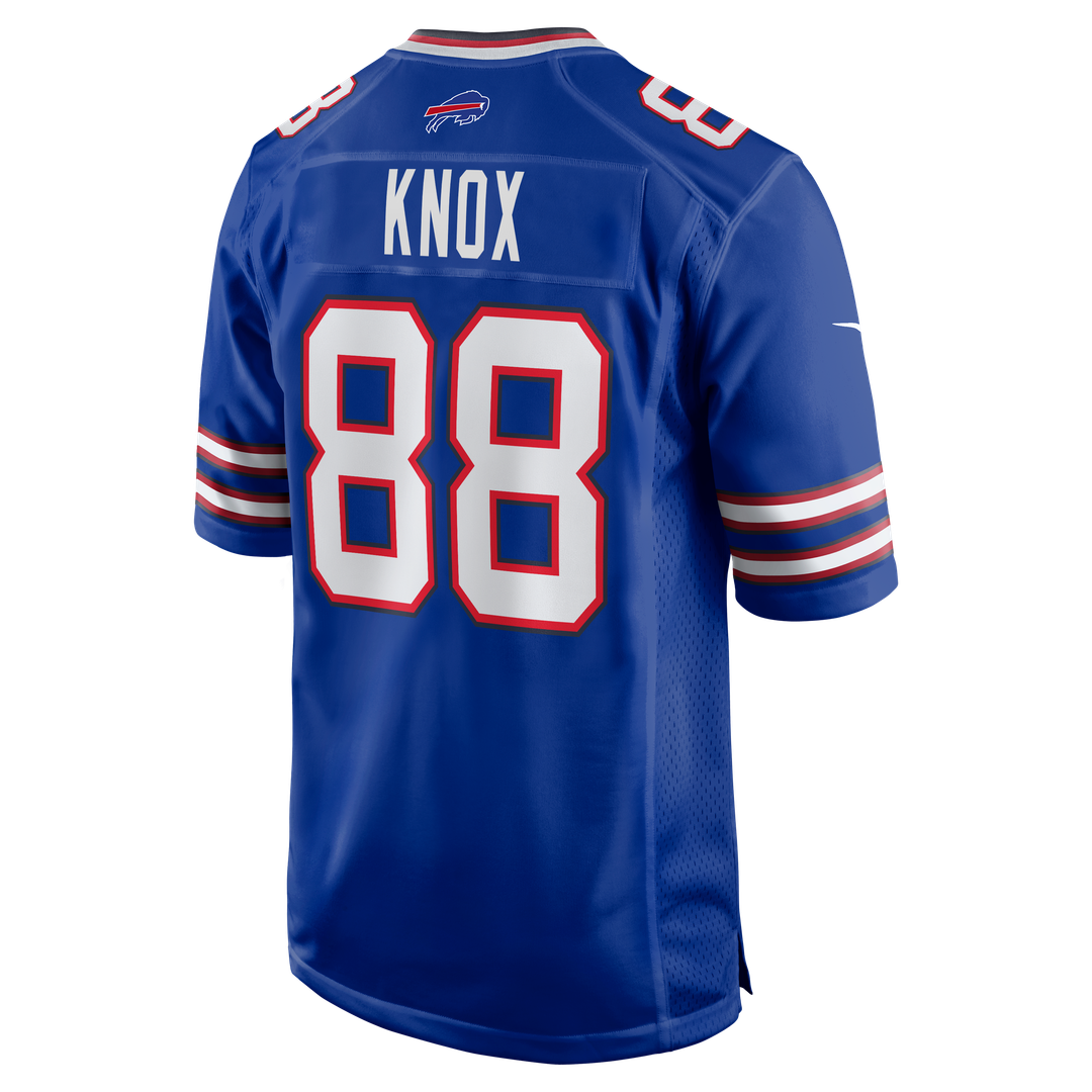 Buffalo Bills Dawson Knox Royal Game Player Jersey | NFL Football Jersey