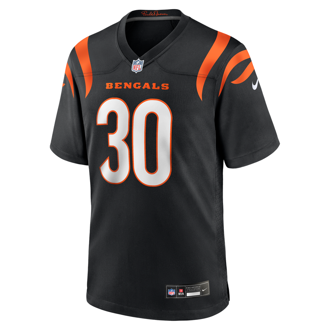 Cincinnati Bengals Chase Brown Black Team Game Jersey | NFL Football Jersey