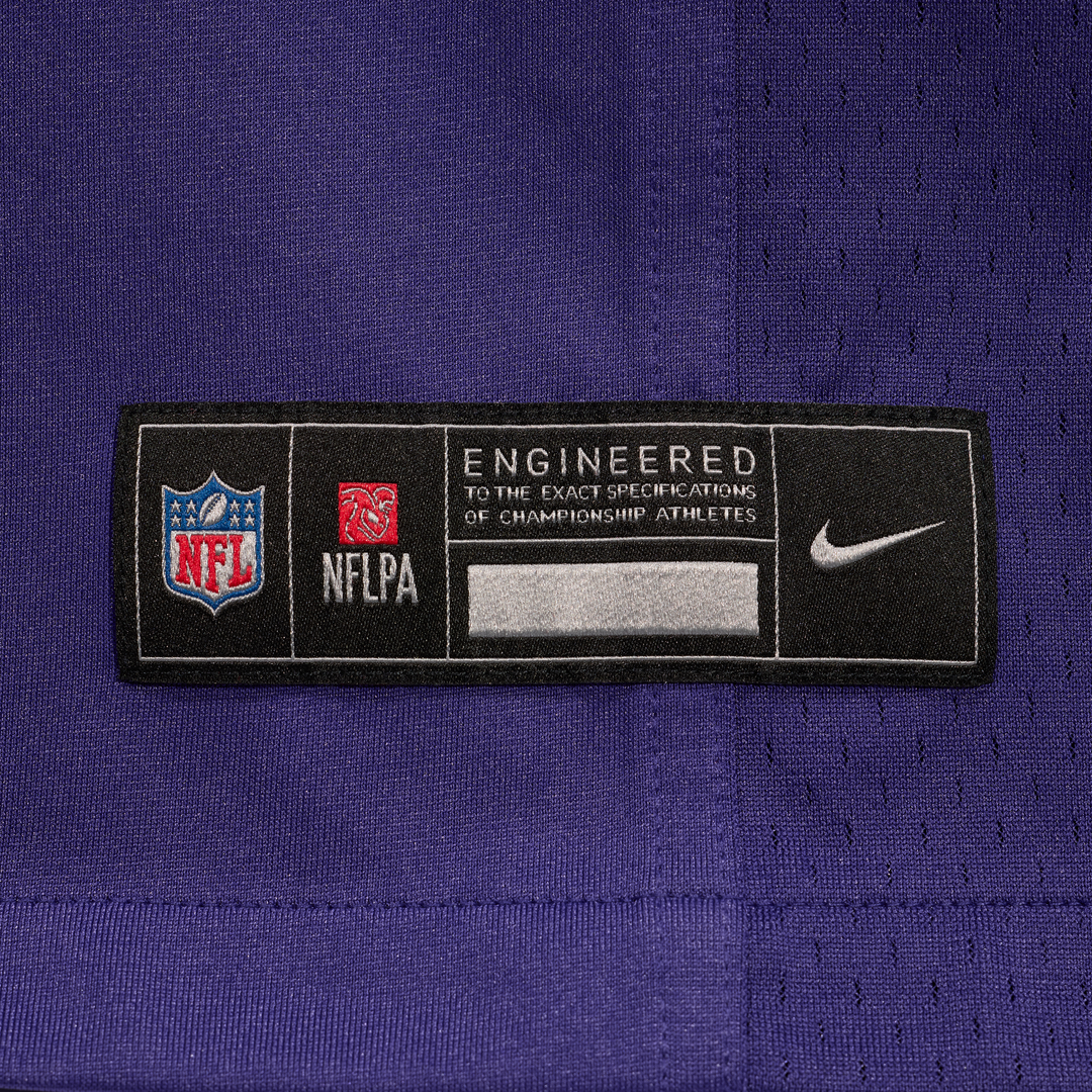 Baltimore Ravens Cooper Rush Purple Team Game Jersey | NFL Football Jersey