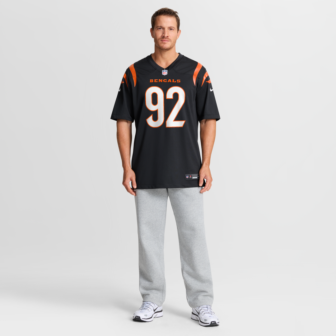 Cincinnati Bengals B.J. Hill Black Game Jersey | NFL Football Jersey