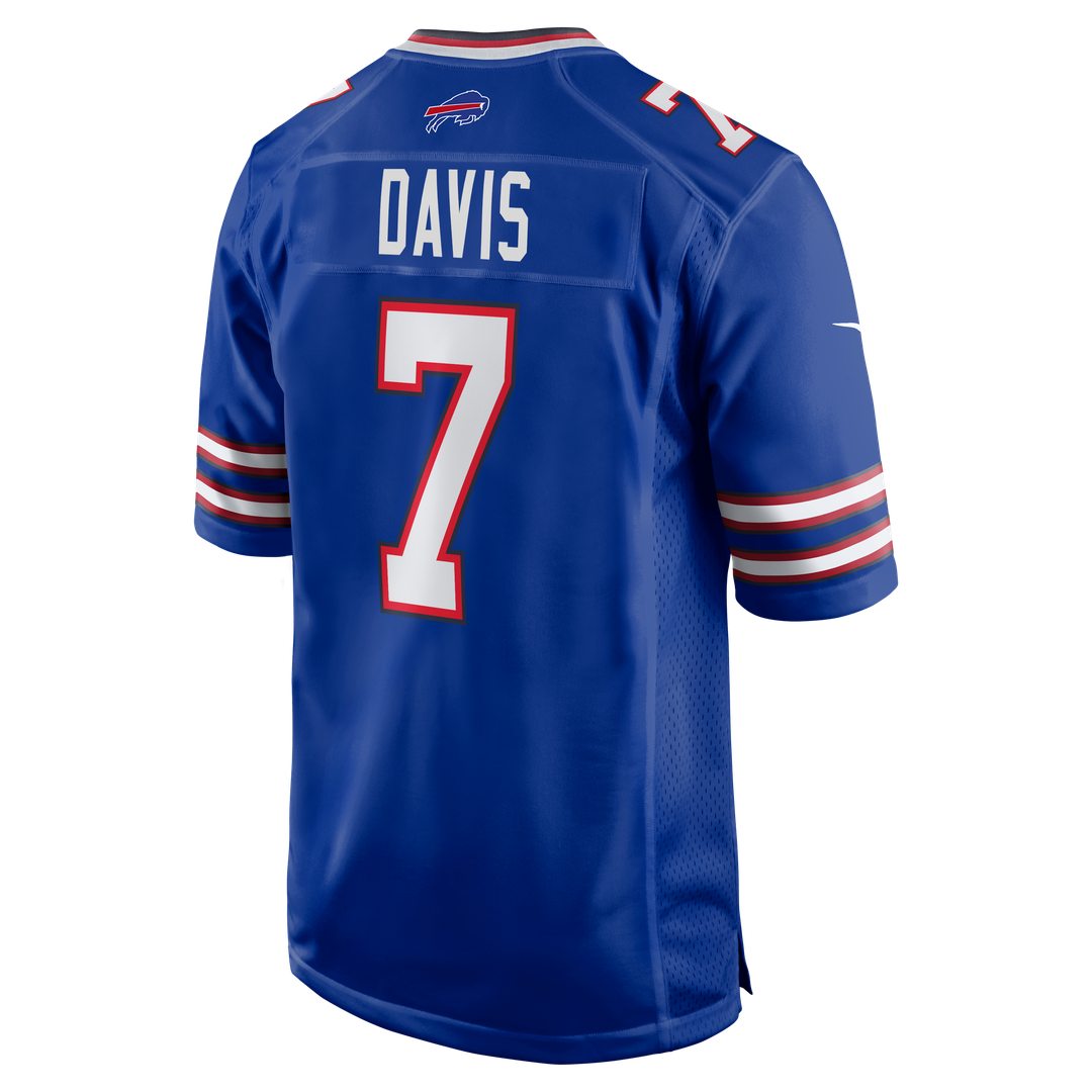 Buffalo Bills Ray Davis Royal Team Game Jersey | NFL Football Jersey