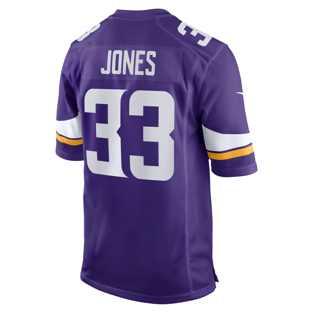 Minnesota Vikings Aaron Jones Purple Game Player Jersey | NFL Football Jersey