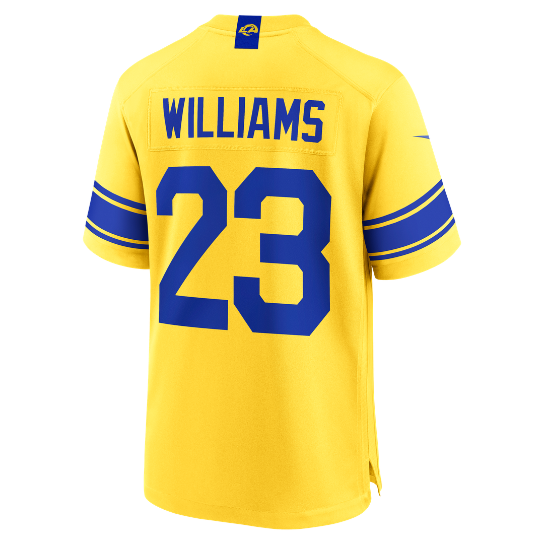 Los Angeles Rams Kyren Williams White White Game Player Jersey | NFL Football Jersey