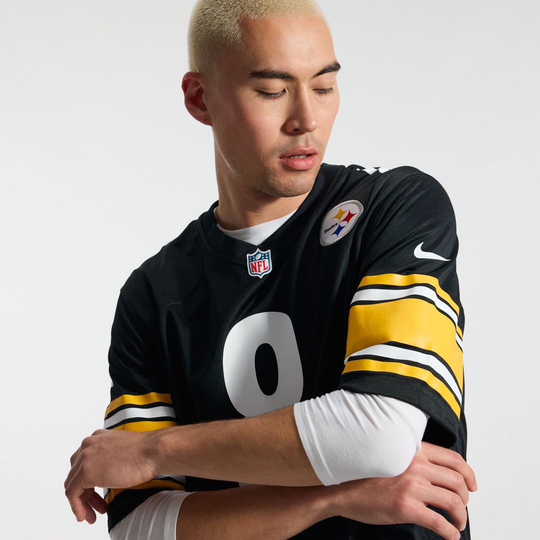 Pittsburgh Steelers Aaron Rodgers White Game Jersey | NFL Football Jersey