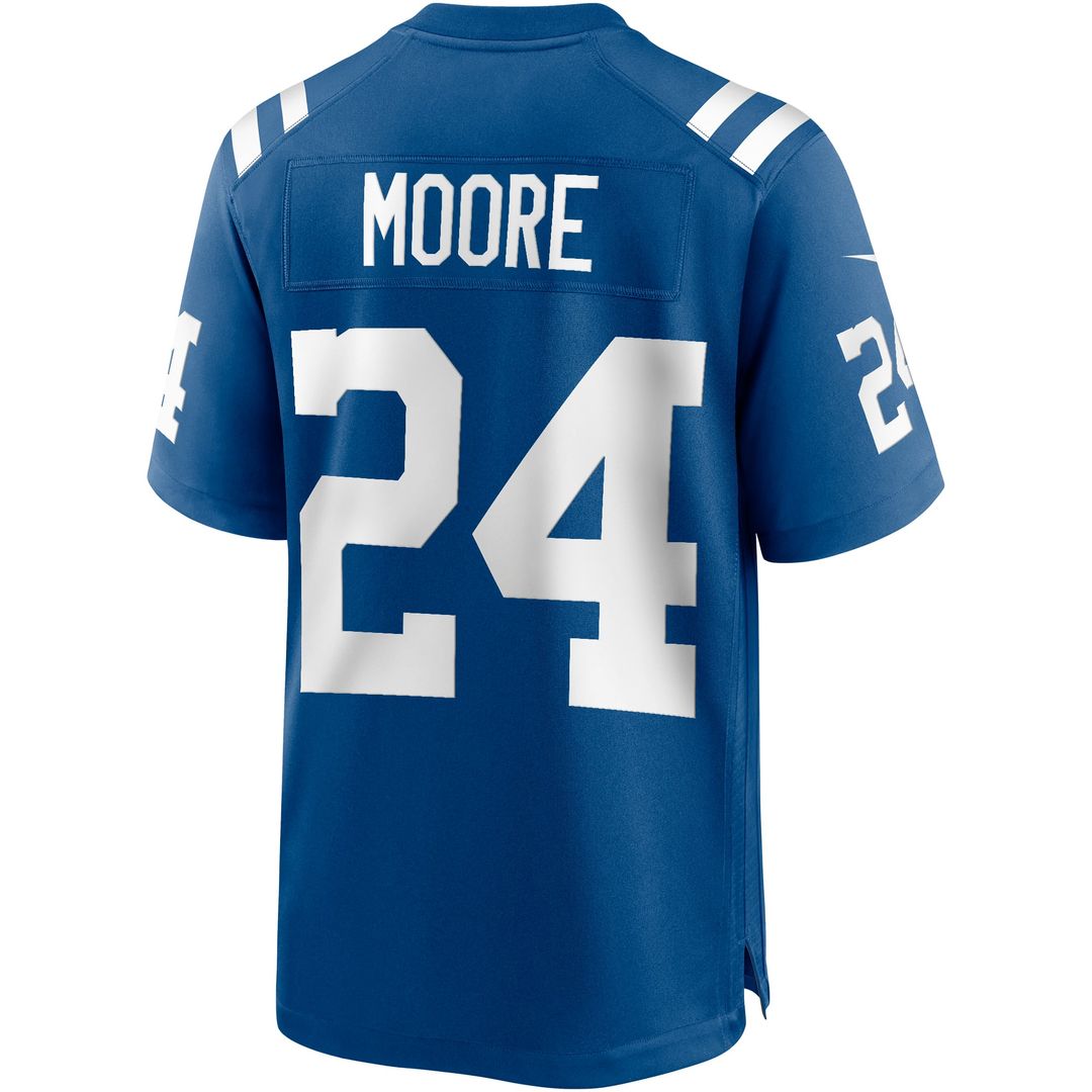 Indianapolis Colts Lenny Moore Royal Game Retired Player Jersey | NFL Football Jersey