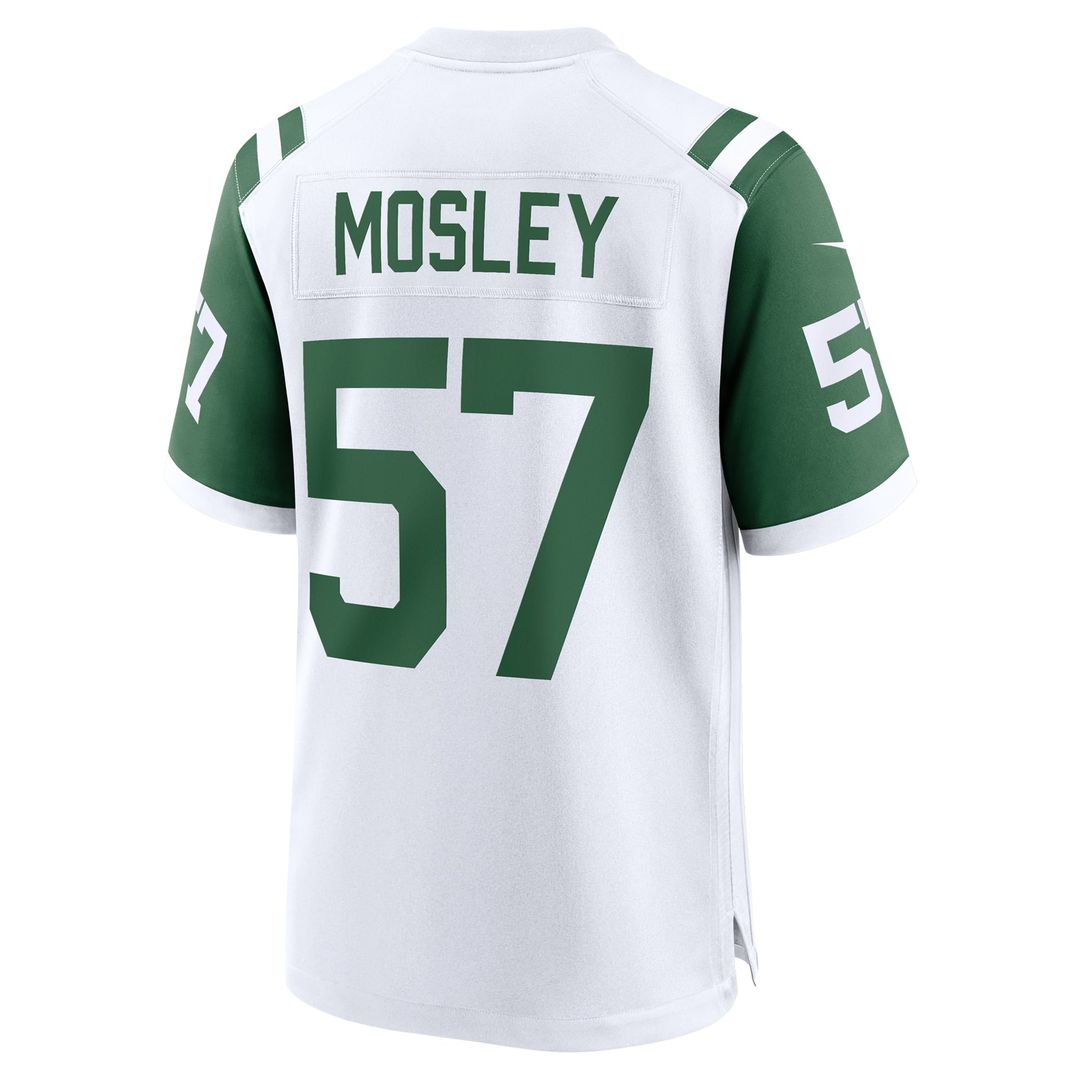 New York Jets C.J. Mosley White Classic Alternate Game Jersey | NFL Football Jersey