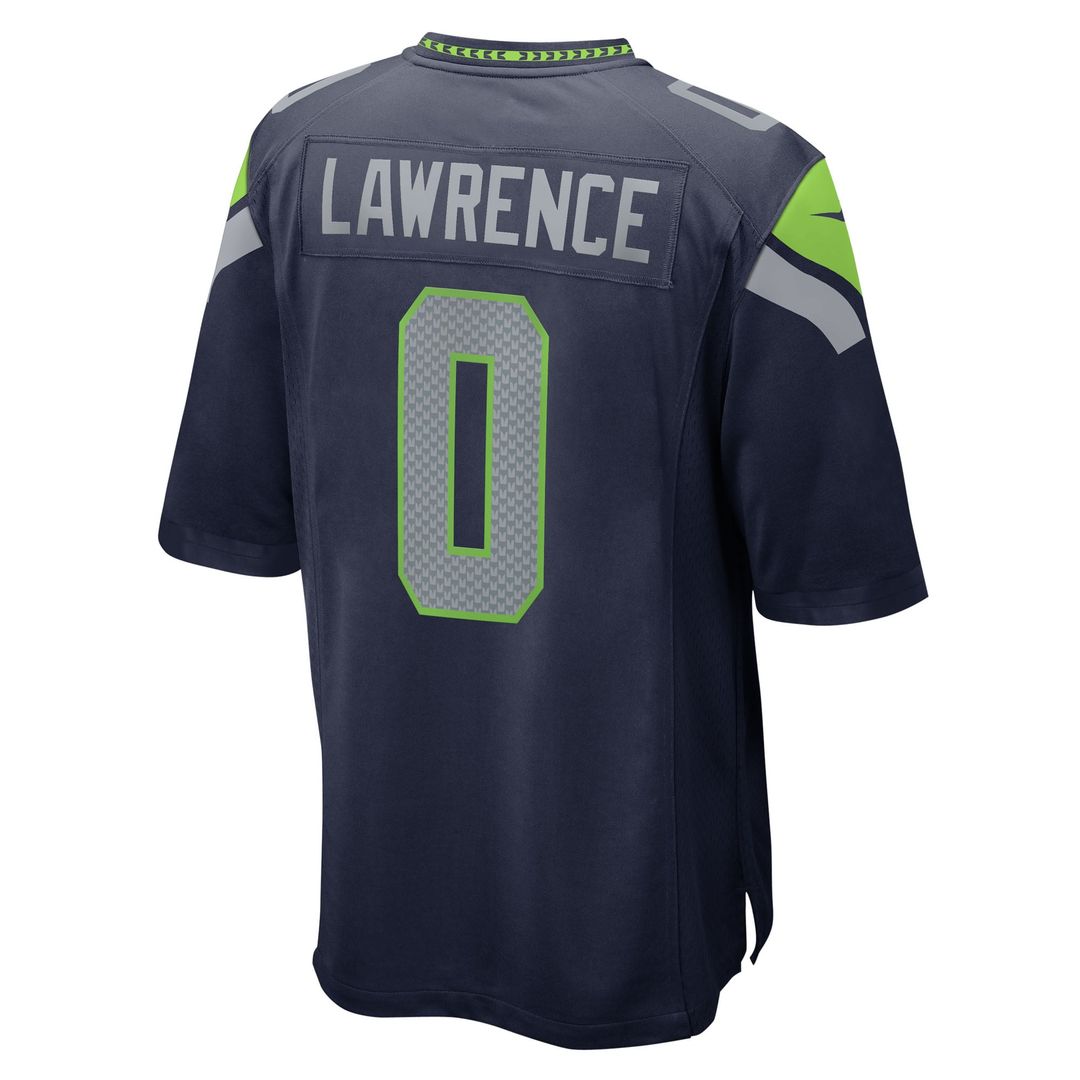 Seattle Seahawks DeMarcus Lawrence College Navy Team Game Jersey | NFL Football Jersey
