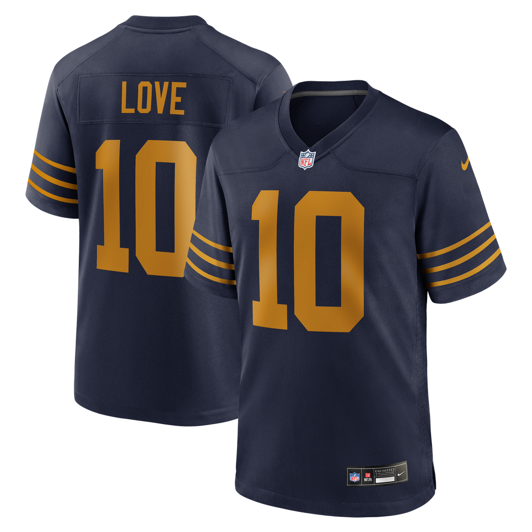 Green Bay Packers Love Green Player Game Jersey | NFL Football Jersey