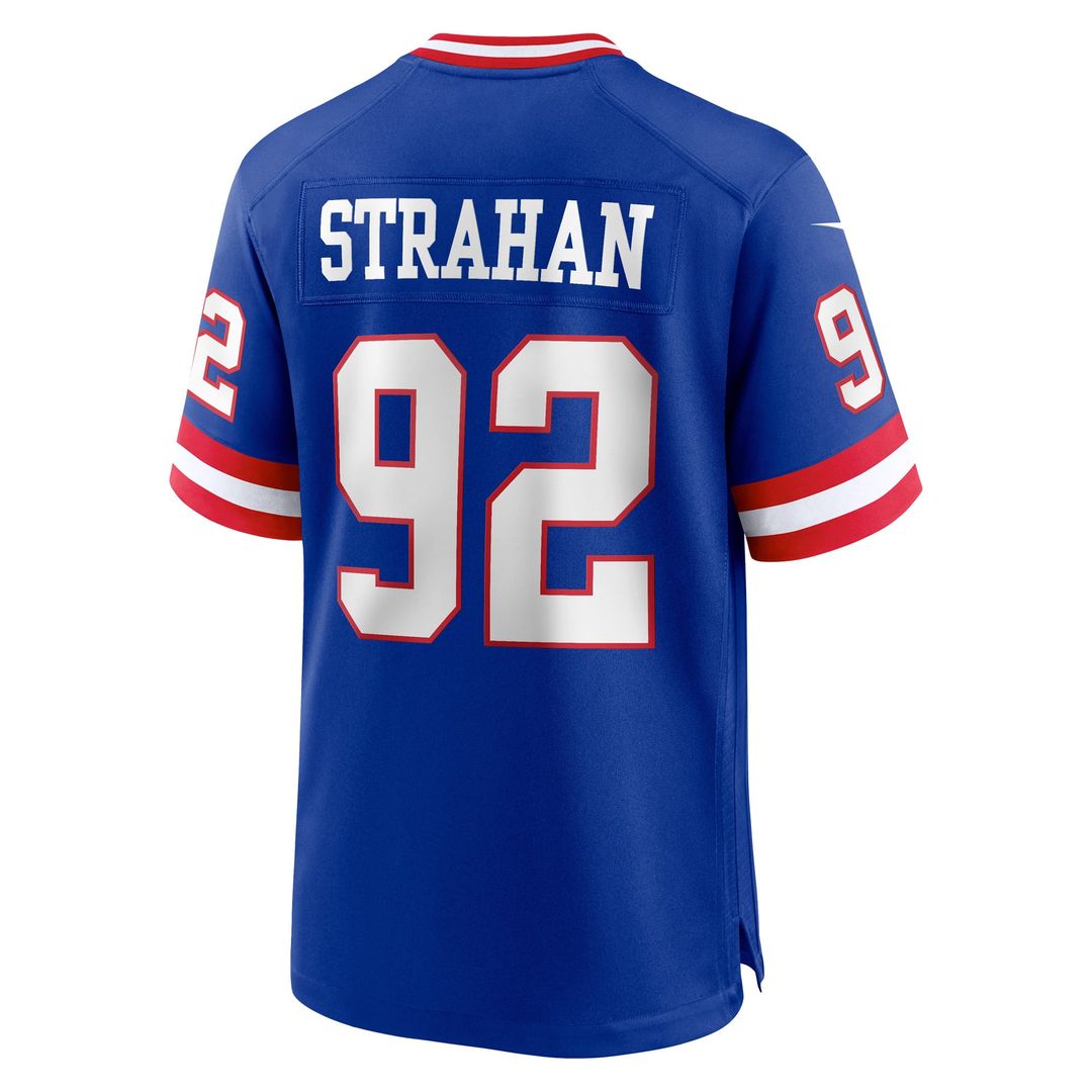 New York Giants Michael Strahan Royal Retired Player Alternate Game Jersey | NFL Football Jersey