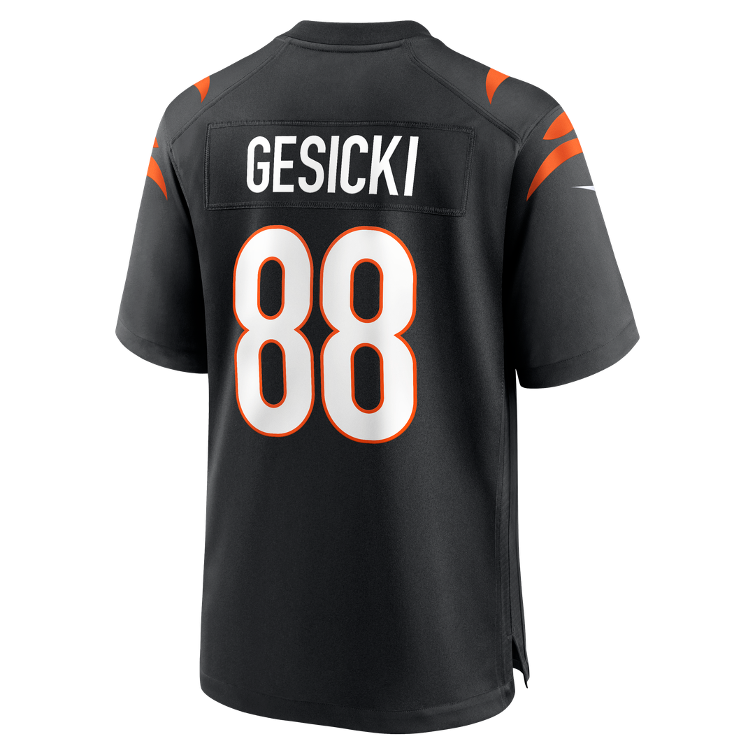 Cincinnati Bengals Mike Gesicki Black Game Jersey | NFL Football Jersey