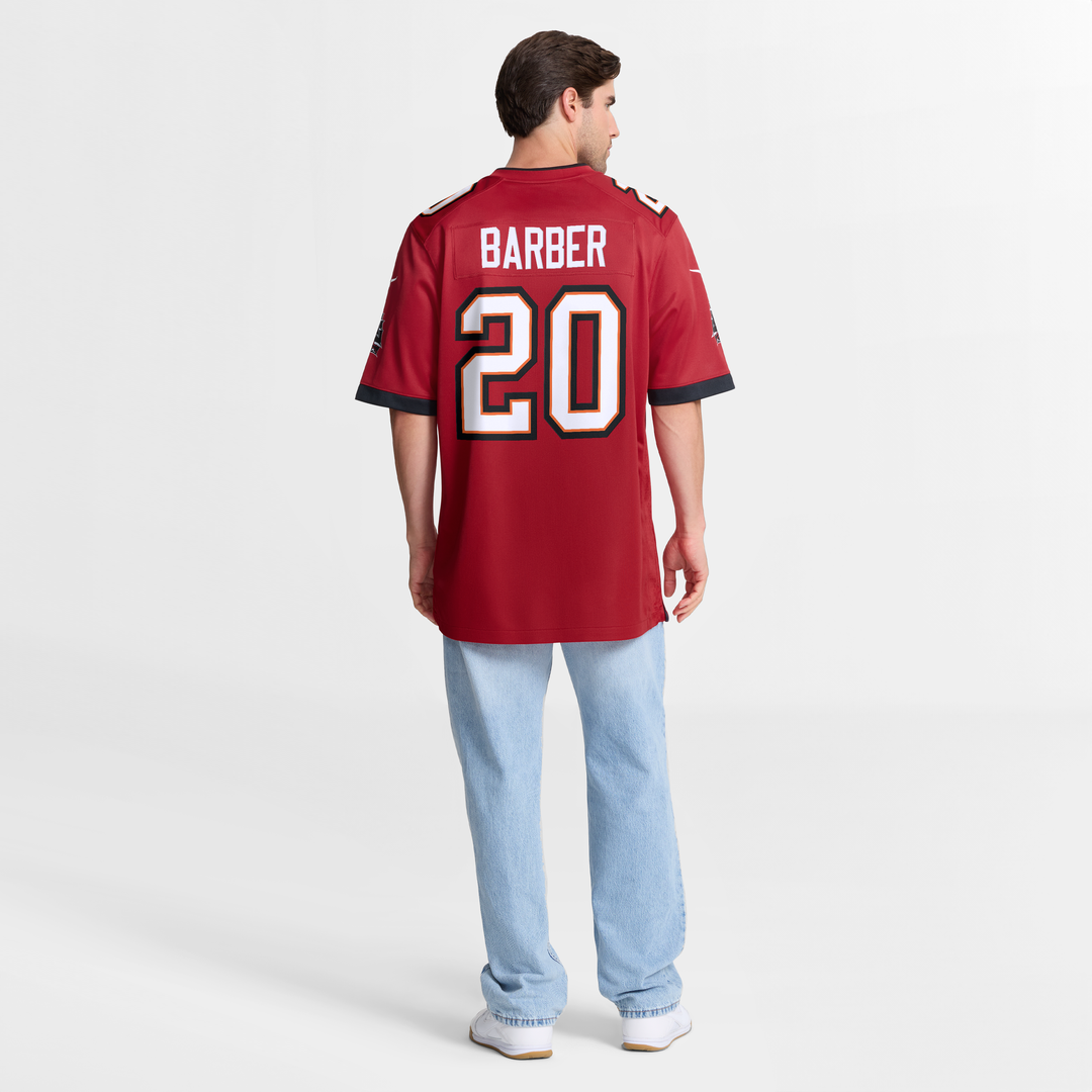 Tampa Bay Buccaneers Ronde Barber Red Game Retired Player Jersey | NFL Football Jersey