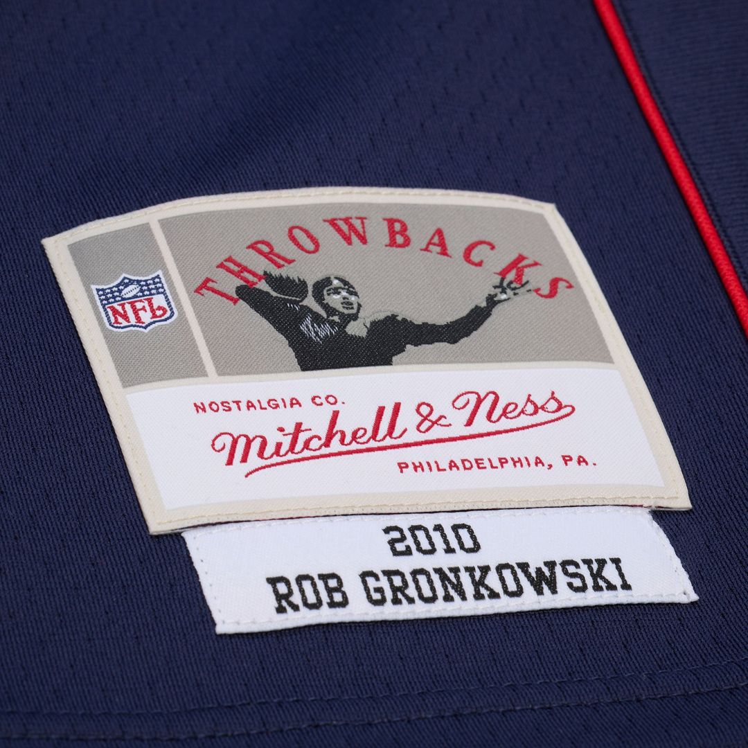 New England Patriots Rob Gronkowski Navy Big & Tall 2010 Legacy Retired Player Jersey | NFL Football Jersey