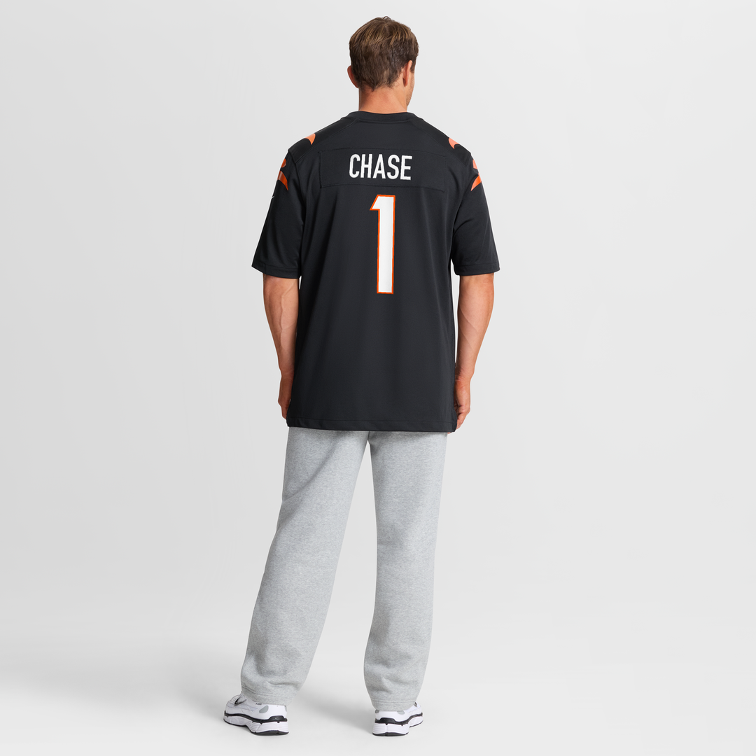 Cincinnati Bengals Ja'Marr Chase Orange Alternate Game Jersey | NFL Football Jersey